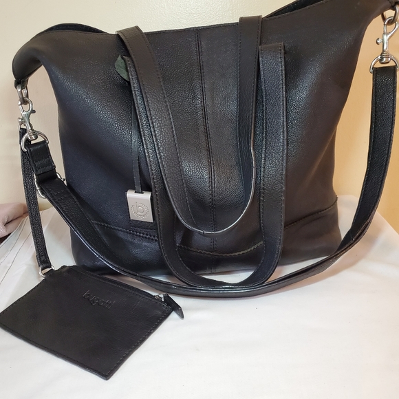 Bugatti Leather Tote Bag - Picture 3 of 13